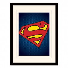 Постер у рамі "DC Comics (Superman Symbol)"