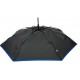 Класична парасолька-автомат на 8 спиць від Susino, з синьою смужкою, 016031AC-4