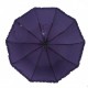 Жіноча парасолька напівавтомат у горошок із рюшею SL, бузковий, 033057-3
