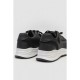 Кросівки жіночі екошкіра, колір чорний, 243R186-112