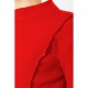Лонгслив женский в рубчик, цвет красный, 102R325