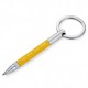 Ручка-брелок Troika Micro Construction жовта