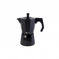 Кавоварка гейзерна Vitrinor Black VR-1224297 600 мл 9 чашок кави