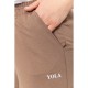 Спорт штаны женские демисезонные, цвет мокко, 129R1488