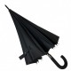 Напівавтоматична чоловіча парасолька-тростина на 16 спиць від Toprain, чорна, 01004-1