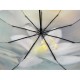 Жіноча парасолька-автомат у подарунковій упаковці з хусткою, квітковий принт від Rain Flower, 01030-2