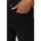Джинси жіночі стрейчеві, колір чорний, 233R1810073