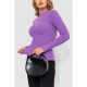 Кофта жіноча в рубчик, колір бузковий, 221R336