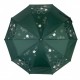 Женский складной механический зонт от Toprain, зеленый, 0097-6