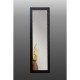 Напольное зеркало в черном цвете 1900х600 мм