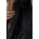 Куртка жіноча, колір чорний, 235R5069
