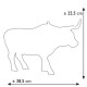Колекційна статуетка корова Penny Bull, Size XL