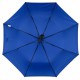 Жіноча однотонна механічна парасолька на 8 спиць від TheBest, синя, 0612-8