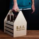 Ящик для пива "Beer Friends Forever" для 6 пляшок, англійська
