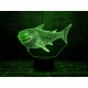 Змінна пластина для 3D ламп "Акула" 3DTOYSLAMP