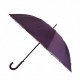 Жіноча парасолька-тростина з містами на сріблястому напиленні під куполом, фіолетова, 01011-5