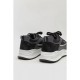 Кросівки жіночі екошкіра, колір чорний, 243R186- 145