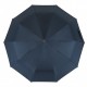 Жіноча парасолька напівавтомат Bellissimo з візерунком зсередини і тефлоновим просоченням, темно-синя, 018315-8
