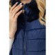 Куртка жіноча, колір синій, 235R608