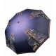 Жіноча складана парасолька автомат із принтом від TheBest-Flagman, нічне місто, F0136-1