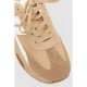 Кросівки жіночі екошкіра, колір бежево-білий, 243R186- 126