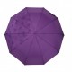 Жіноча парасолька напівавтомат на 10 спиць Bellisimo "Flower land", проявка, фіолетовий колір, 0461-2