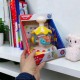 Детская игрушка "Волчок: Push & Tumble Toy", с шариками (розовая)