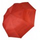 Жіноча парасолька напівавтомат червона з подвійною тканиною Bellissimo 018301-4