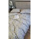 Комплект постільної білизни Фансі/беж, Turkish flannel