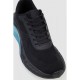 Кросівки чоловічі текстиль, колір чорно-блакитний, 243R1071
