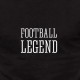 Футболка "Football legend" чоловіча, Чорний, L, Black, англійська