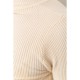 Гольф жіночий базовий, колір кремовий, 221R915