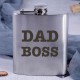 Фляга сталева "Dad boss", англійська