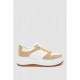 Кросівки жіночі, колір біло-бежевий, 243R188-231