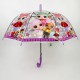 Дитяча парасолька-тростина, напівавтомат "LOL / ЛОЛ" від Rain Proof, з фіолетовою ручкою, 0269-4