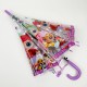 Дитяча парасолька-тростина, напівавтомат "LOL / ЛОЛ" від Rain Proof, з фіолетовою ручкою, 0269-4