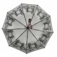 Автоматична жіноча парасолька зі сріблястим напиленням від Flagman-TheBest, модель "Mona", бордова, 0714-6