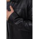 Куртка мужская демисезонная экокожа, цвет черный, 243R257