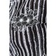 Сукня жіноча на ґудзиках, колір чорно-білий, 219RT- 7013
