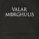 Фартух "GoT Valar morgulis", Чорний, Black, англійська