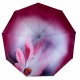 Жіноча парасолька-автомат у подарунковій упаковці з хусткою, квітковий принт від Rain Flower, 01030-3