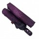 Жіноча парасолька напівавтомат "Краплі дощу" від Toprain на 8 спиць, фіолетова, 02058-5