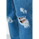 Джинси чоловічі рвані, колір блакитний, 157R17- 8