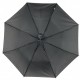 Мужской складной зонт полуавтомат с прямой ручкой от TheBest, есть антиветер, черный, 0708-1