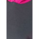 Худи женский на флисе, цвет серо-розовый, 102R312