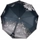 Жіноча автоматична парасолька на 9 спиць із принтом Ейфелева Вежа та квіти від Susino, сіра, 03026-4