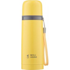 Термос питьевой Well Done WD-7153Y 0.35 л желтый