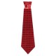 Краватка на резинці святкова, червоний