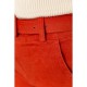 Штани жіночі з ременем, колір теракотовий, 131R111