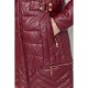 Куртка жіноча зимова, колір бордовий, 244R707